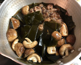 昆布としいたけの煮物◆出汁がら活用作り方3写真