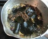 昆布としいたけの煮物◆出汁がら活用作り方4写真