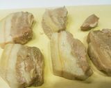 豚バラの角煮丼に玉子を載せて。作り方3写真
