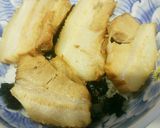 豚バラの角煮丼に玉子を載せて。作り方10写真