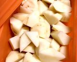 鶏レバーとじゃがいもの炒め煮塩麹入り作り方1写真