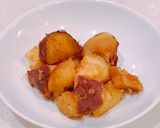 レンジのみで簡単！大学いも味のさつま芋作り方7写真