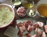 フライパンで豚のリエット作り方1写真