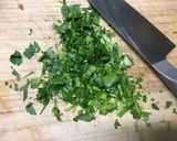 【パクチー山盛りで】パクチーズトースト作り方1写真