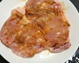 鶏もも肉の甘味噌焼き。作り方3写真
