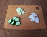 キュウリのカレー醤油漬け作り方1写真