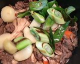 めんつゆで作る！すき焼き風肉じゃが作り方6写真