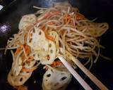 簡単根菜のきんぴら作り方3写真
