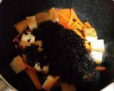 ひじきの梅昆布茶煮作り方4写真
