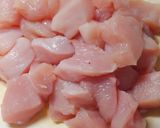 鶏肉の甘酢生姜漬け～もやしとしめじ添え～作り方2写真