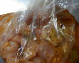 鶏肉の甘酢生姜漬け～もやしとしめじ添え～作り方3写真