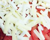 簡単で美味しい♪トマトのチーズ焼き作り方3写真