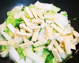 白菜と油揚げの炒め煮作り方5写真