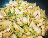 白菜と油揚げの炒め煮作り方7写真