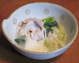 豚肉とほうれん草とたっぷりネギの常夜鍋作り方6写真