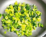 野沢菜漬けとベーコンのケチャップ炒め作り方3写真