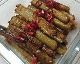 材料１つ☆やみつきごぼうの味噌きんぴら作り方5写真