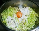 ☆夜食にピッタリ!お好み焼き風☆☆作り方1写真