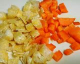ヘルシー満載圧力鍋でキノコご飯作り方2写真
