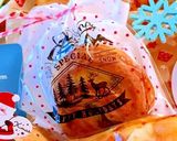 クリスマスラッピングのパン&サラダランチ作り方5写真