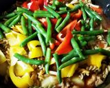 豚肉とじゃがいものアラビアータ ペンネ風作り方5写真