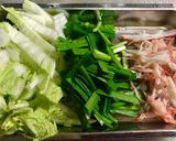 白菜とカニカマの中華風スープ作り方2写真