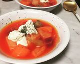 ロシアの味・昔ながらのシンプルなボルシチ作り方9写真