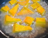 ＊煮崩れ知らず＊かぼちゃのそぼろあんかけ作り方7写真