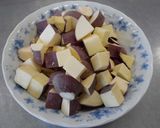豚肉とさつまいものたれからめby草津市作り方1写真