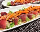 【サーモンの大根サンドカルパッチョ漬】作り方20写真