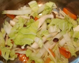うどんだって白菜とミルク煮できた作り方3写真