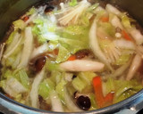 うどんだって白菜とミルク煮できた作り方4写真