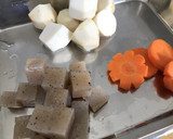 こんにゃくと里芋の煮物作り方2写真