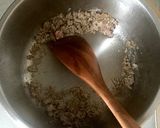 簡単副菜！めんつゆで南瓜のそぼろ煮作り方2写真