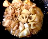 豚と蓮根のキンピラ作り方6写真