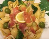 鍋1つ☆鳥ささみと野菜のアンチョビパスタ作り方9写真