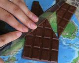 チョコレートのヘクセンハウス　お菓子の家作り方2写真