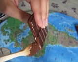チョコレートのヘクセンハウス　お菓子の家作り方5写真