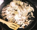 乾燥ポルチーニ茸のクリームパスタ作り方6写真
