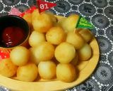 チーズinいも餅フライ作り方9写真