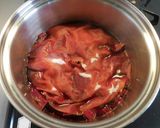 簡単★ビーツと豚肉の赤い煮物✿作り方5写真