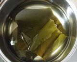 昆布だしで茹でるほうれん草のおひたし作り方4写真