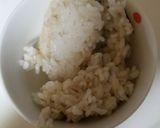食べるラー油のレタスチャーハン作り方1写真