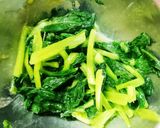 やみつき！小松菜ワサビ海苔のおひたし作り方3写真