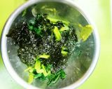 やみつき！小松菜ワサビ海苔のおひたし作り方4写真
