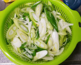 小エビと長ねぎのかき揚げ作り方2写真