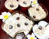 簡単♡Xmas♡スコップチーズモンブラン作り方14写真