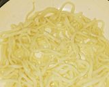 超簡単　だし味　おつまみ　焼きうどん作り方5写真
