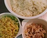 鶏皮入り生姜たっぷりイタ飯作り方1写真