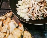 鶏むね肉ホワイトソースチーズ焼き作り方3写真